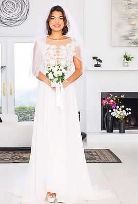 Bride Hazel Heart Sucking Black Dick