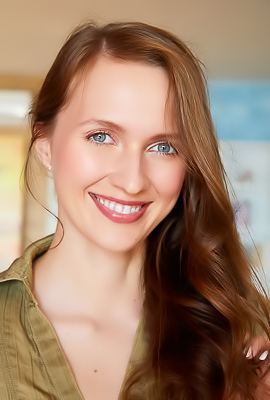 Stacy Cruz Her Long Brunette Hair Cascading Over Her Shoulders