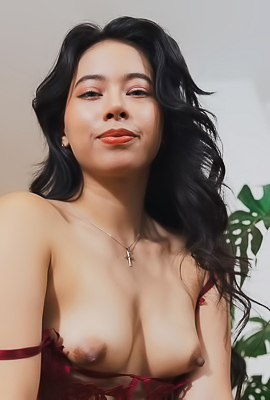 Leyla Grey Sexy And Hot In Her Erotic Red Lingerie
