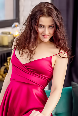 Luna R. Awakens Desires With Every Stretch Of Her Bare Skin